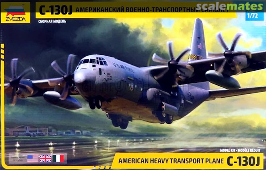 Boxart C-130J 7325 Zvezda