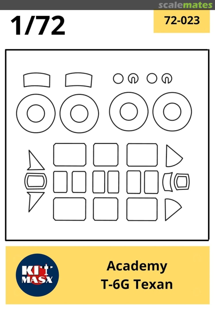 Boxart T-6G Texan 72-023 Kit Masx