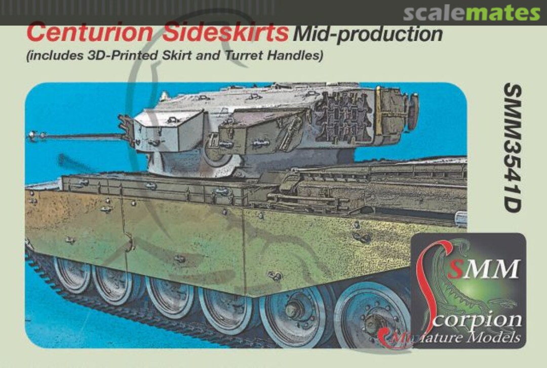 Boxart Centurion Sideskirts Mid-production SMM3541D Scorpion Miniature Models