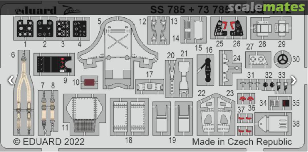 Boxart P-39Q SS785 Eduard