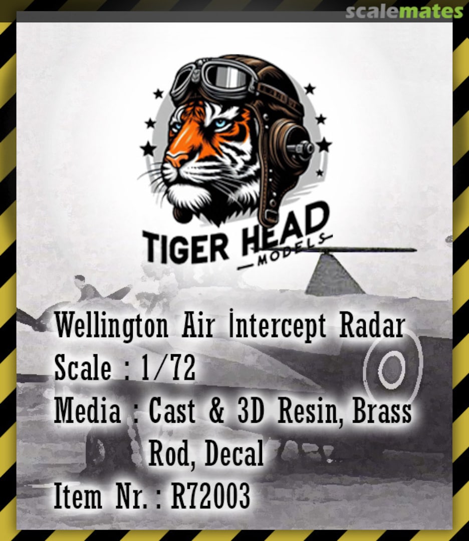 Boxart Wellington Air İntercept Radar R72003 Tigerhead Models