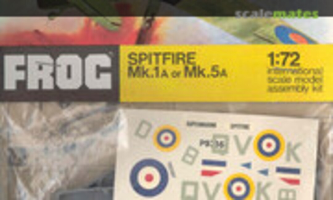 1:72 Spitfire Mk.1a or Mk.5a (FROG F220F)