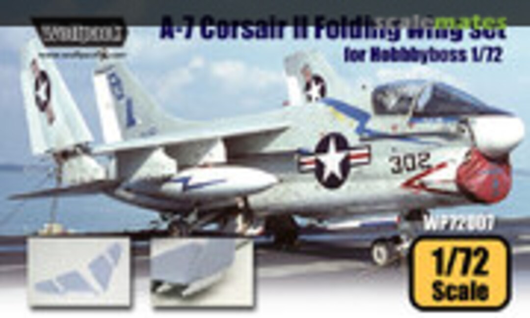 1:72 A-7 Corsair II - Folding Wing Set (Wolfpack WP72007)