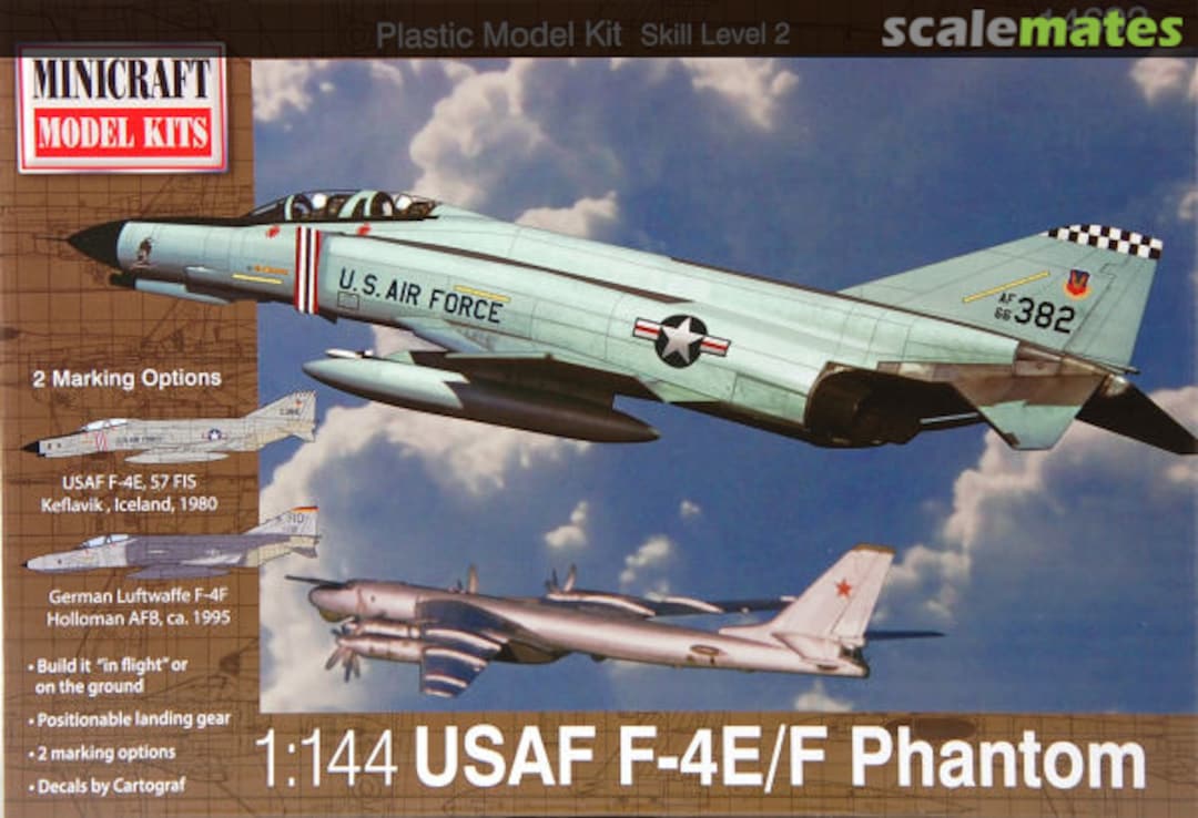 Boxart USAF F-4E/F Phantom 14692 Minicraft Model Kits