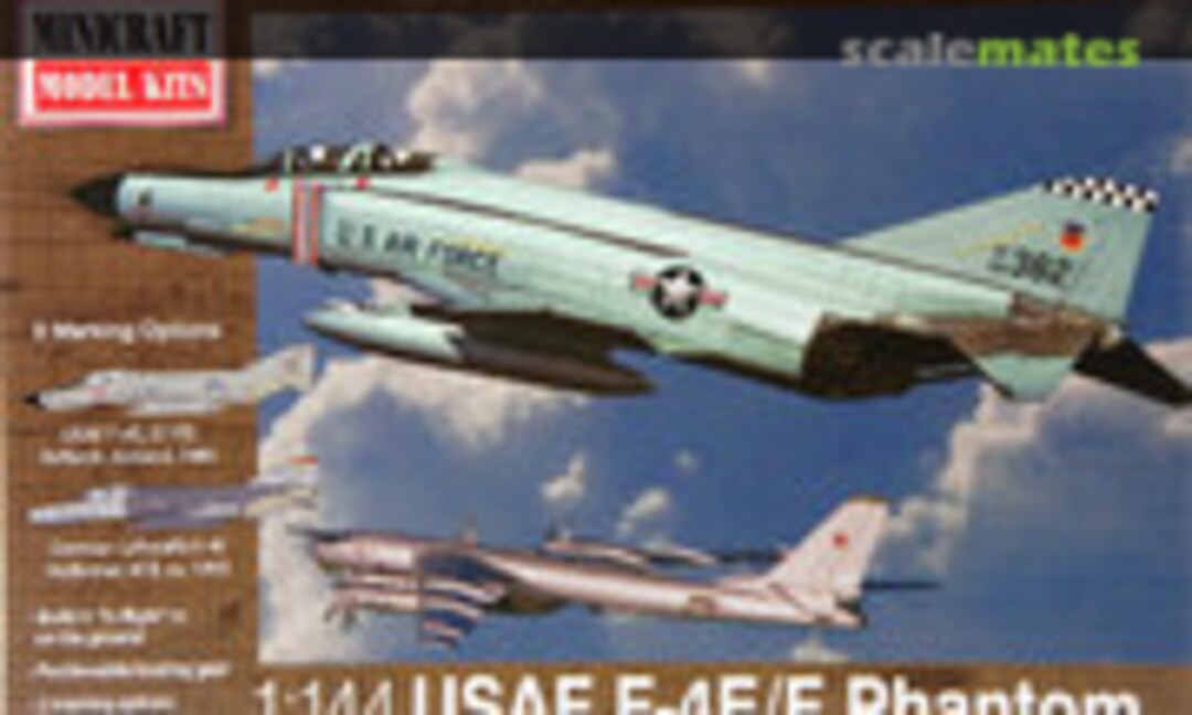 1:144 USAF F-4E/F Phantom (Minicraft Model Kits 14692)