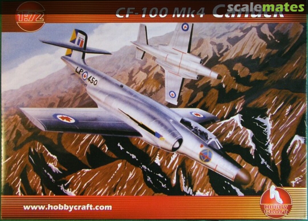 Boxart CF-100 Mk.4 Canuck HC1320 Hobbycraft