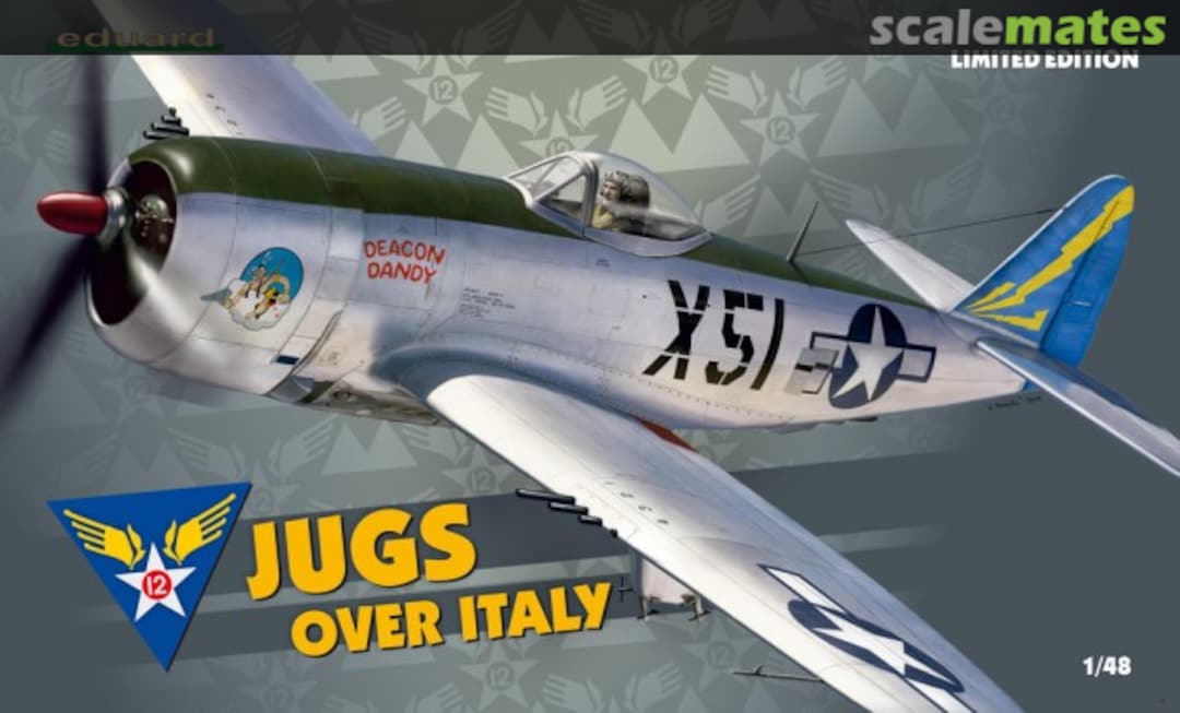 Boxart Jugs Over Italy (P-47D Bubbletop) 1180 Eduard