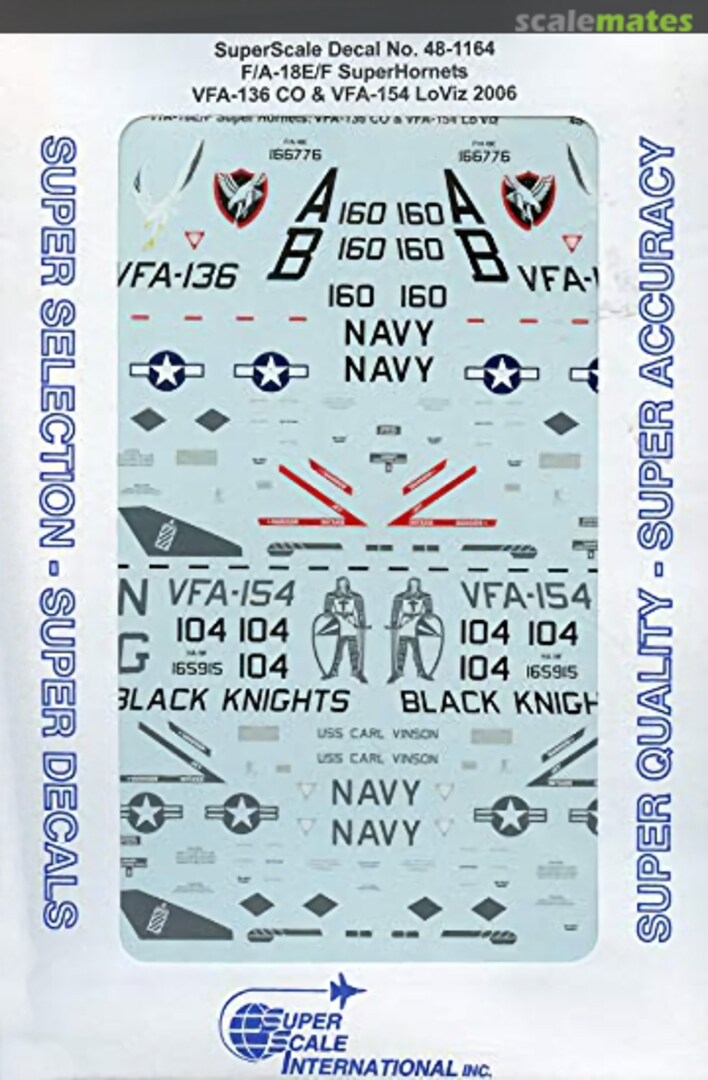 Boxart F/A-18E/F Super Hornets 48-1164 SuperScale International