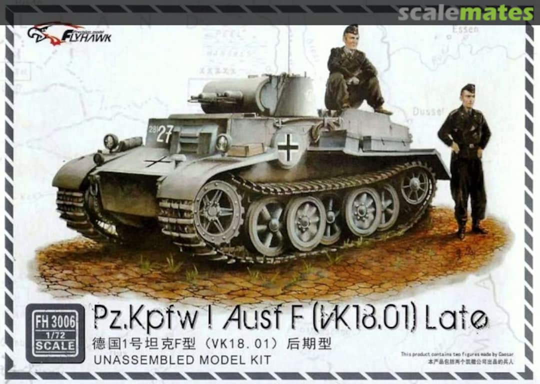 Boxart Pz.Kpfw. I Ausf. F FH 3006 FlyHawk Model