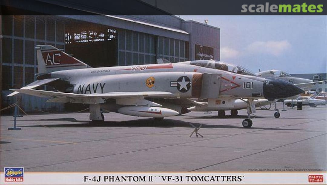 Boxart F-4J Phantom II 'VF-31 Tomcatters' 00858 Hasegawa