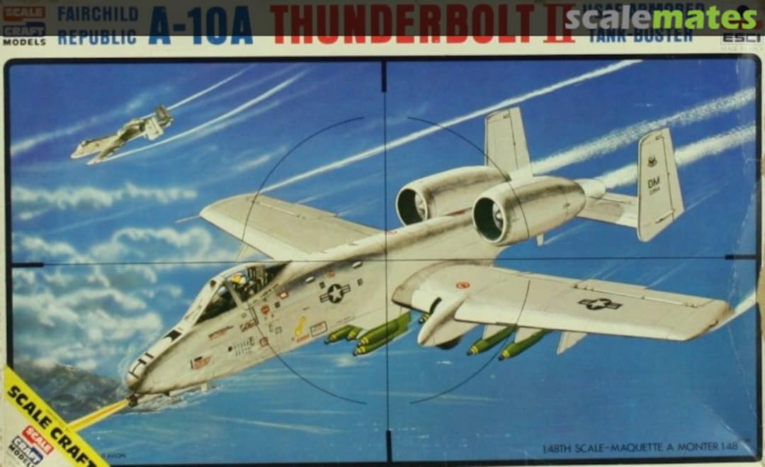 Boxart Fairchild Republic A-10A Thunderbolt II SC-4005 ESCI/Scale Craft