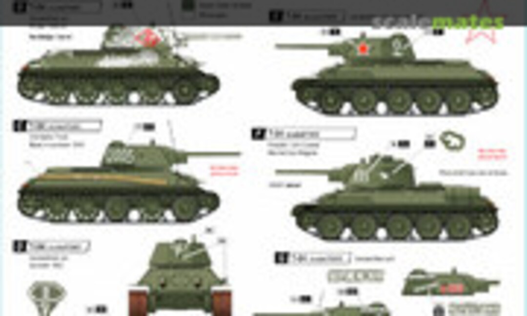 1:35 Red Army T-34 m/1943 (Star Decals 35-C1223)