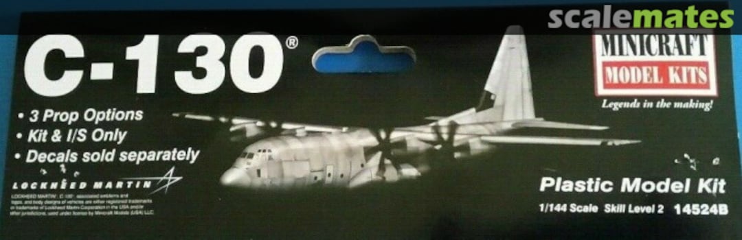 Boxart Lockheed Martin C-130 Hercules 14524B Minicraft Model Kits