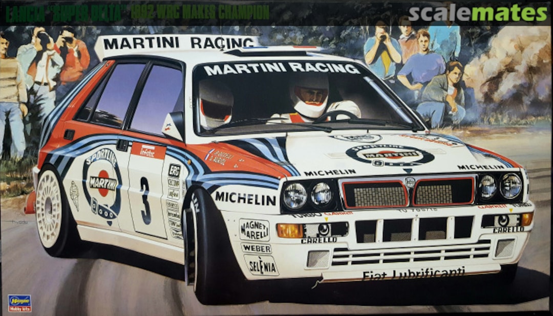 Boxart Lancia "Super Delta" 1992 WRC Makes Champion 52158 Hasegawa