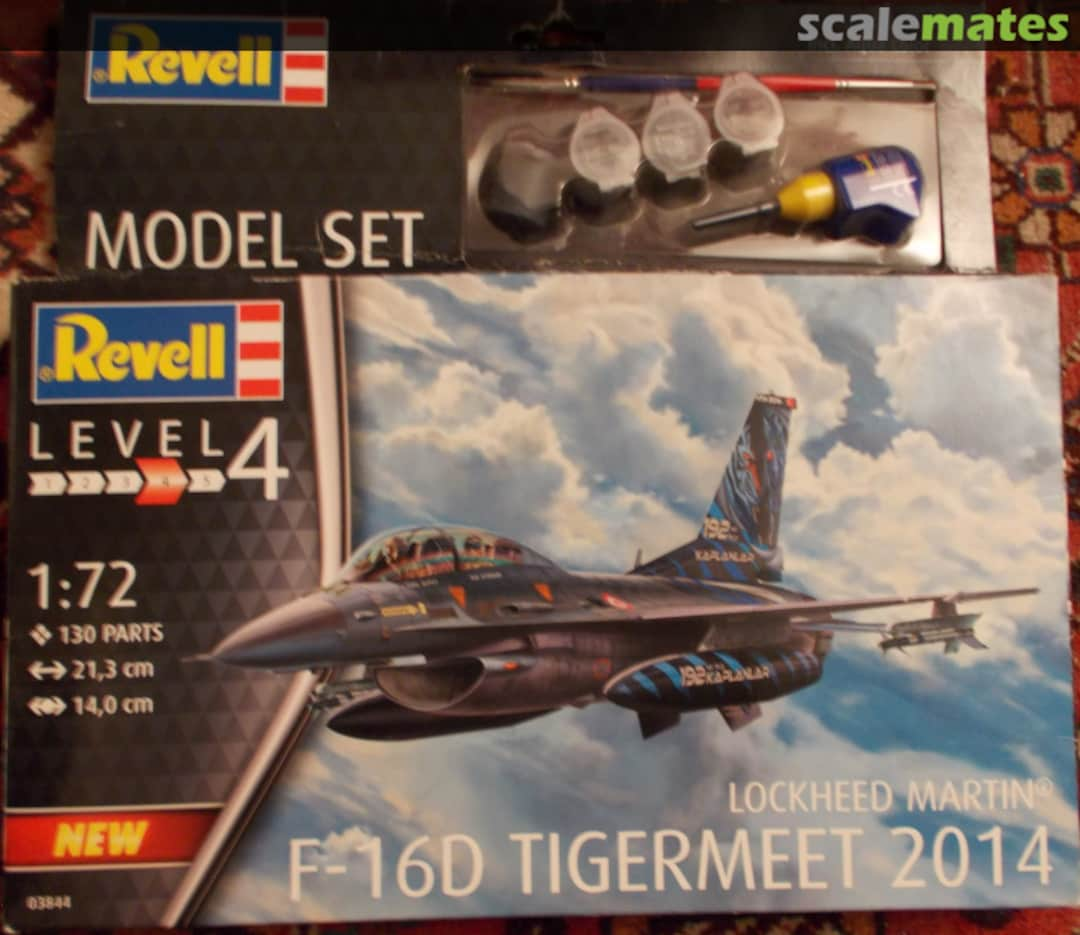 Boxart Lockheed Martin F-16D Tigermeet 2014 63844 Revell