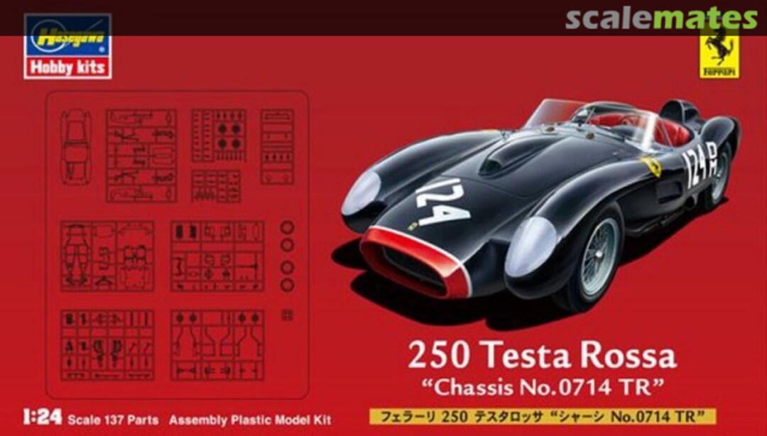 Boxart Ferrari 250 Testa Rossa 20246 Hasegawa