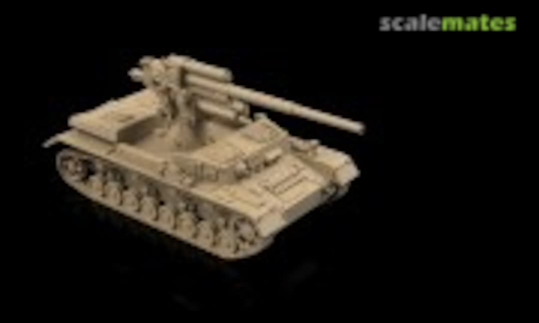 1:72 WWII German Panzer IV with Flak 88 (Badger 3D )