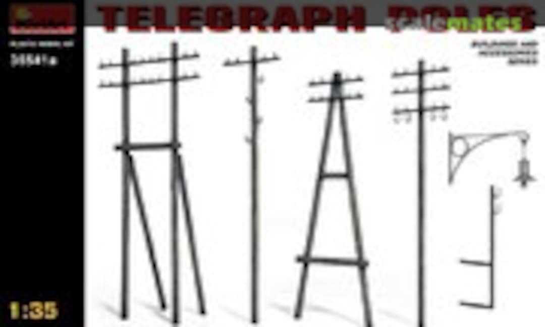 1:35 Telegraph poles (MiniArt 35541a)