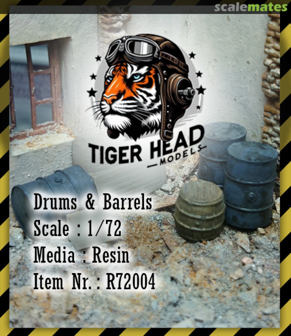 Boxart Drums & Barrels R72004 Tigerhead Models