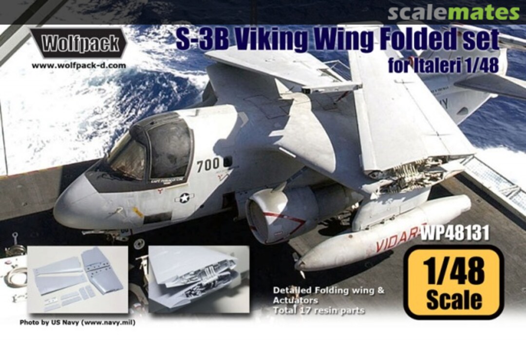 Boxart S-3B Viking - Wing Folded Set WP48131 Wolfpack