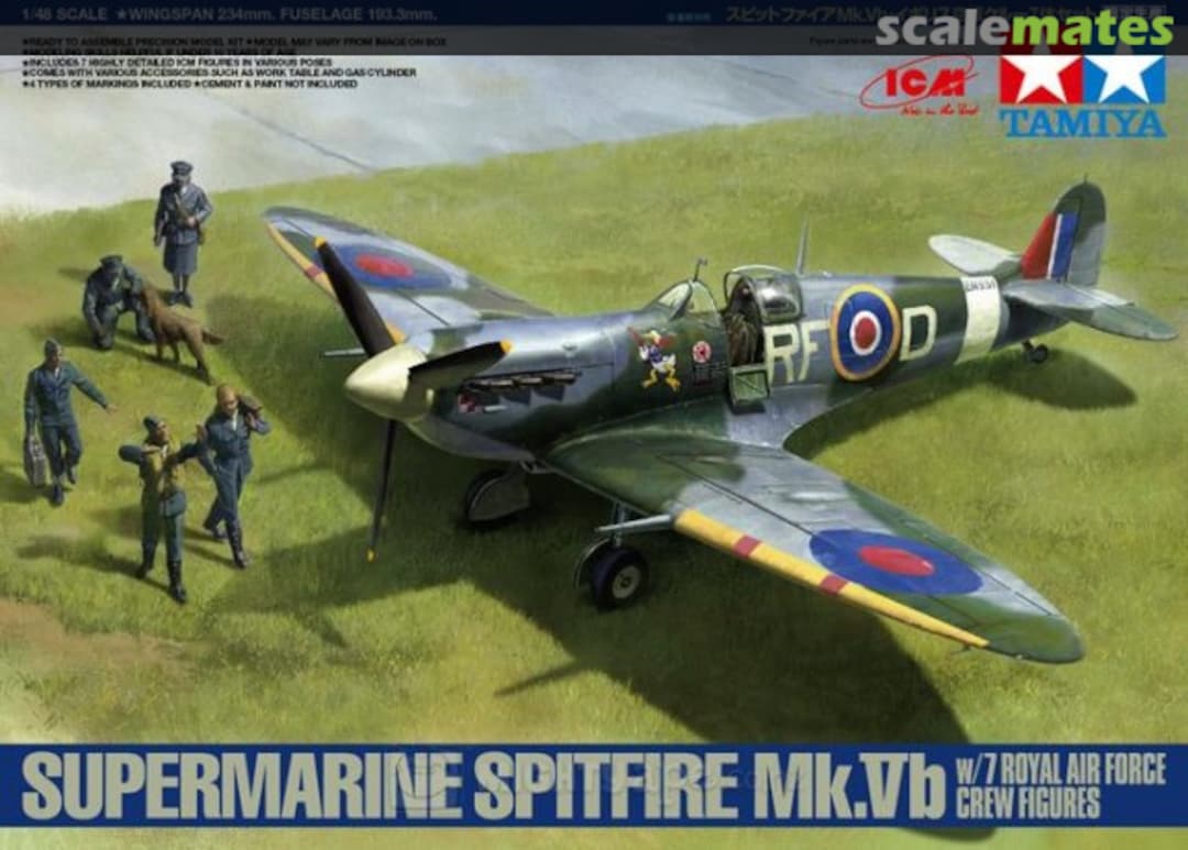 Boxart Supermarine Spitfire Mk.Vb 89730 Tamiya