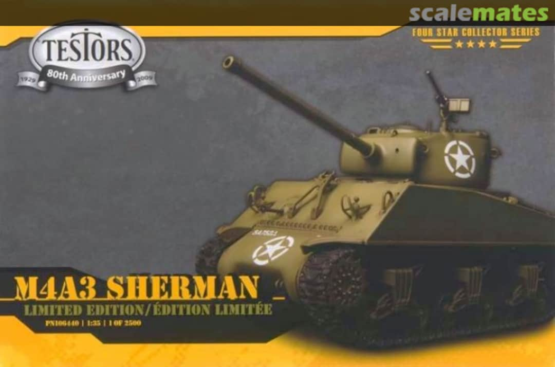 Boxart M4A3 Sherman PN06440 Testors