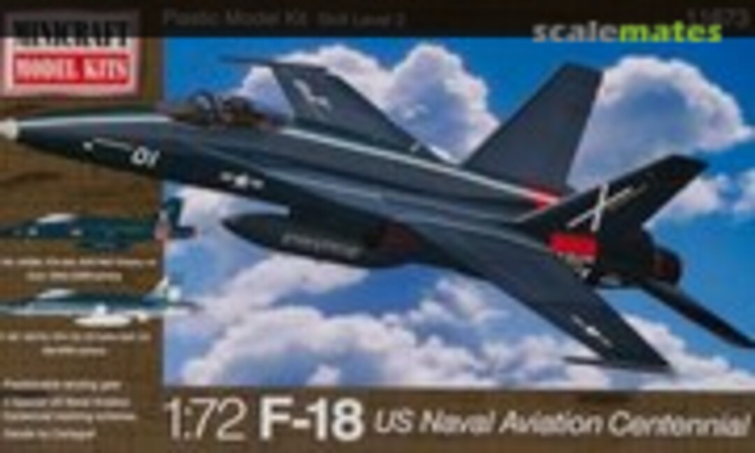 1:72 F-18 US Naval Aviation Centennial (Minicraft Model Kits 11673)