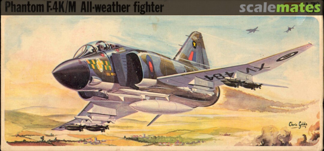 Boxart Phantom F-4K/M All-Weather Fighter F262 FROG