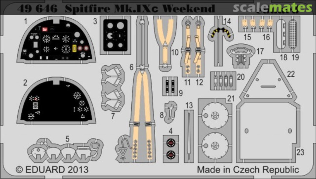 Boxart Spitfire Mk.IXc Weekend 49646 Eduard