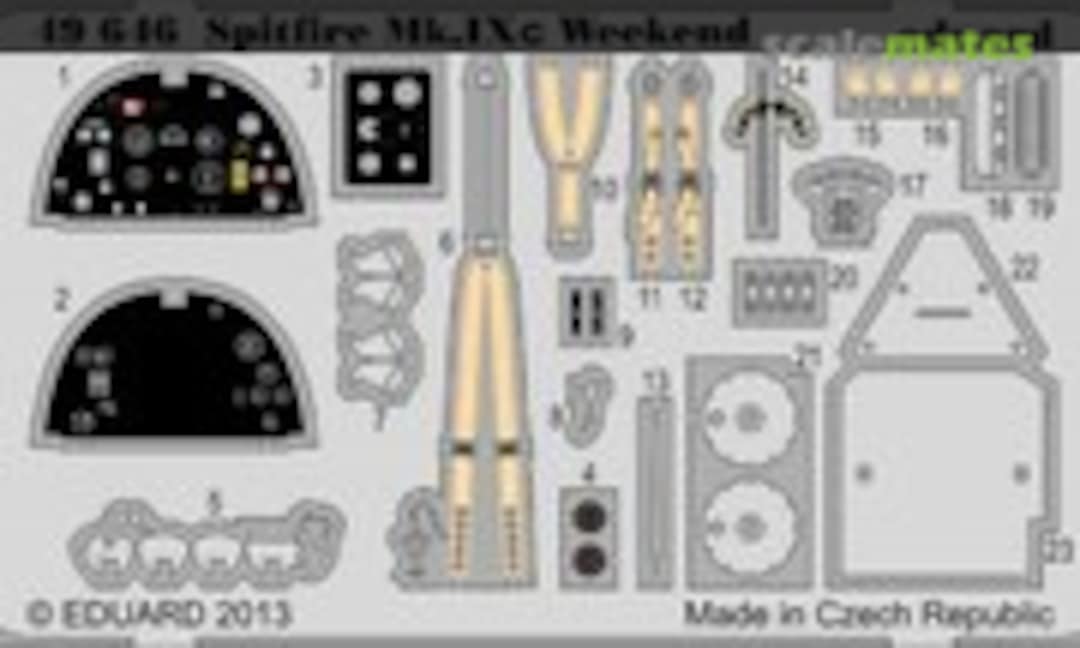 1:48 Spitfire Mk.IXc Weekend (Eduard 49646)