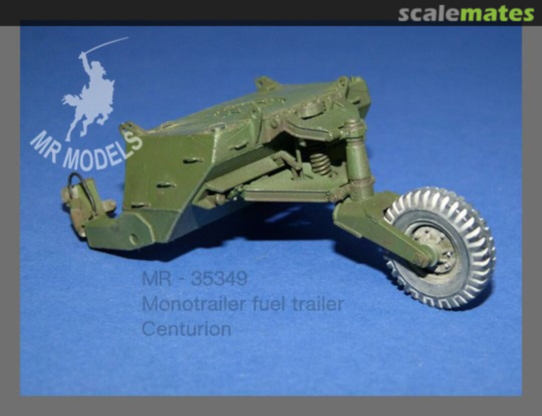 Boxart Monotrailer Tankanhänger Centurion Komplettmodell MR-35349 MR Modellbau