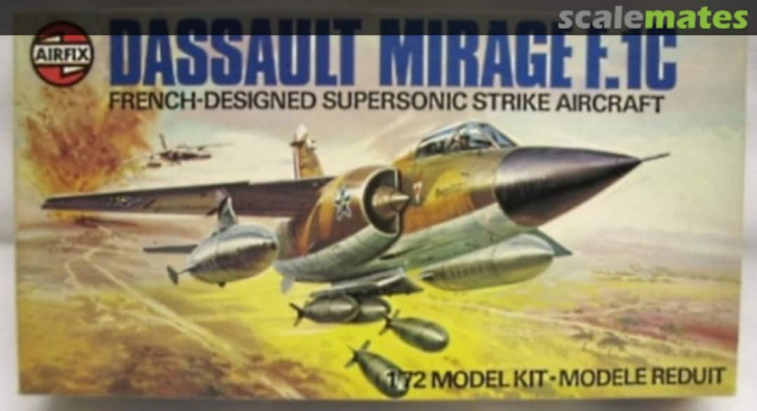 Boxart Dassault Mirage F.1C 04022-2 Airfix