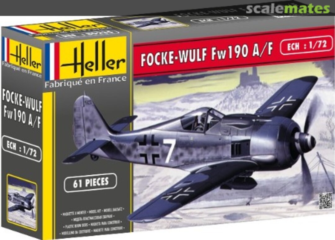 Boxart Focke-Wulf Fw190 A/F 80235 Heller