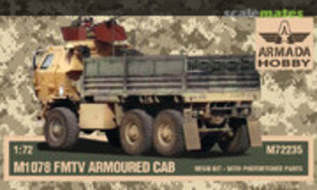 1:72 M1078 FMTV armoured cab (resin kit &amp; PE set) (Armada Hobby M72235)