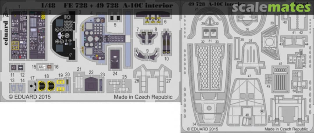 Boxart A-10C interior 49728 Eduard