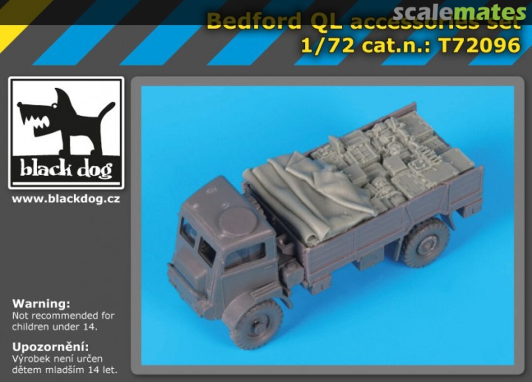 Boxart Bedford QL accessories set T72096 Black Dog