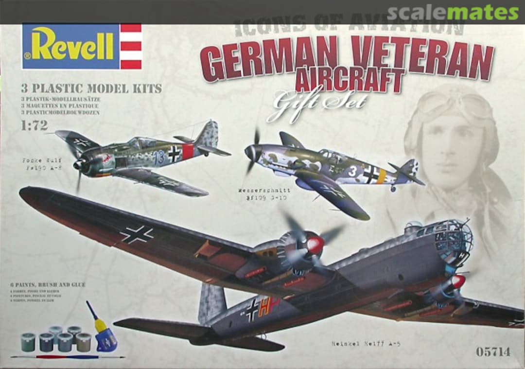 Boxart German Veteran Aircraft 05714 Revell