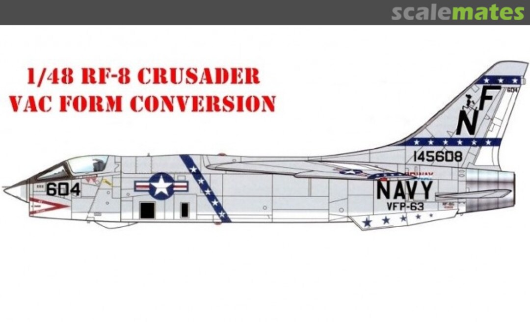 Boxart RF-8A/G Photo Crusader conversion  Kiwi Resin Models