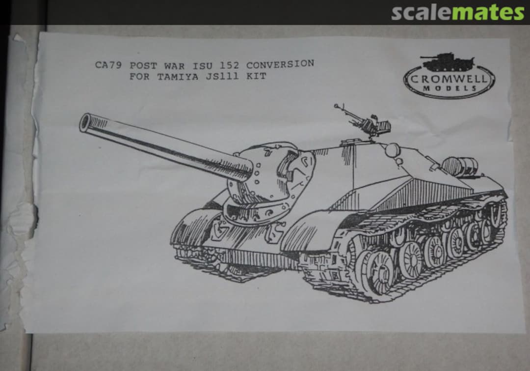 Boxart Post War ISU 152 Conversion (for Tamiya JSIII kit) CA79 Cromwell Models