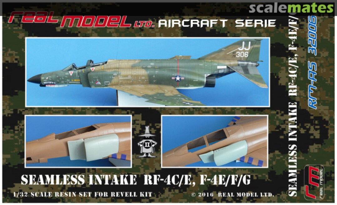 Boxart RF-4C/E F-4E/F/G Seamless Intake RM-AS 32006 Real Model