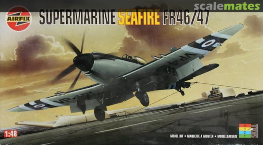 Boxart Supermarine Seafire FR46/47 07106 Airfix