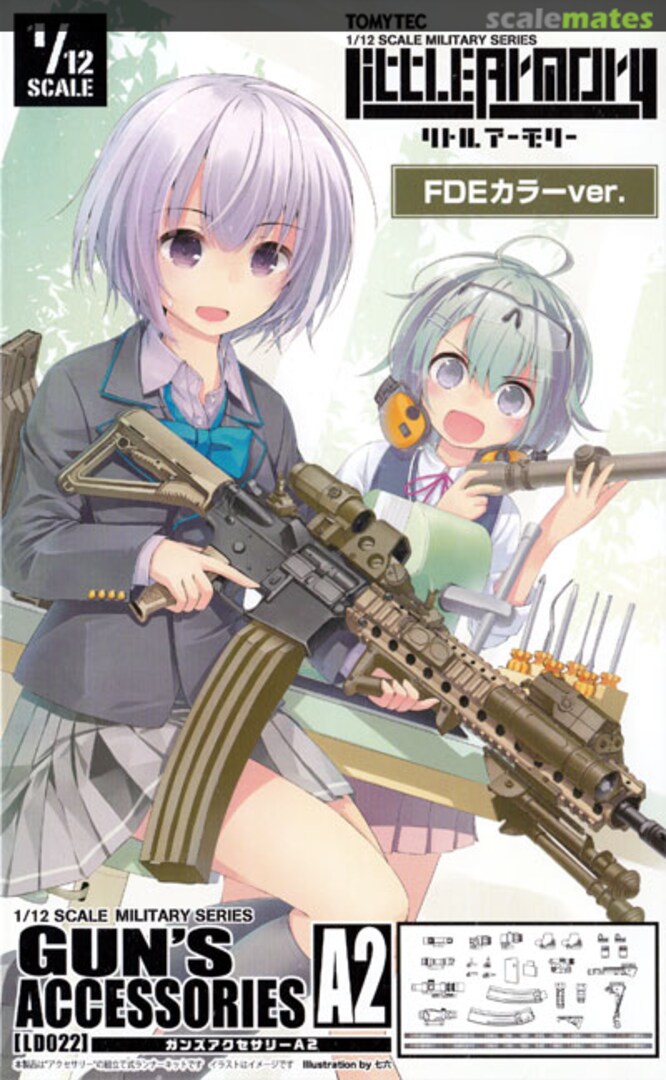 Boxart Gun's Accessories A2 LD022 Tomytec