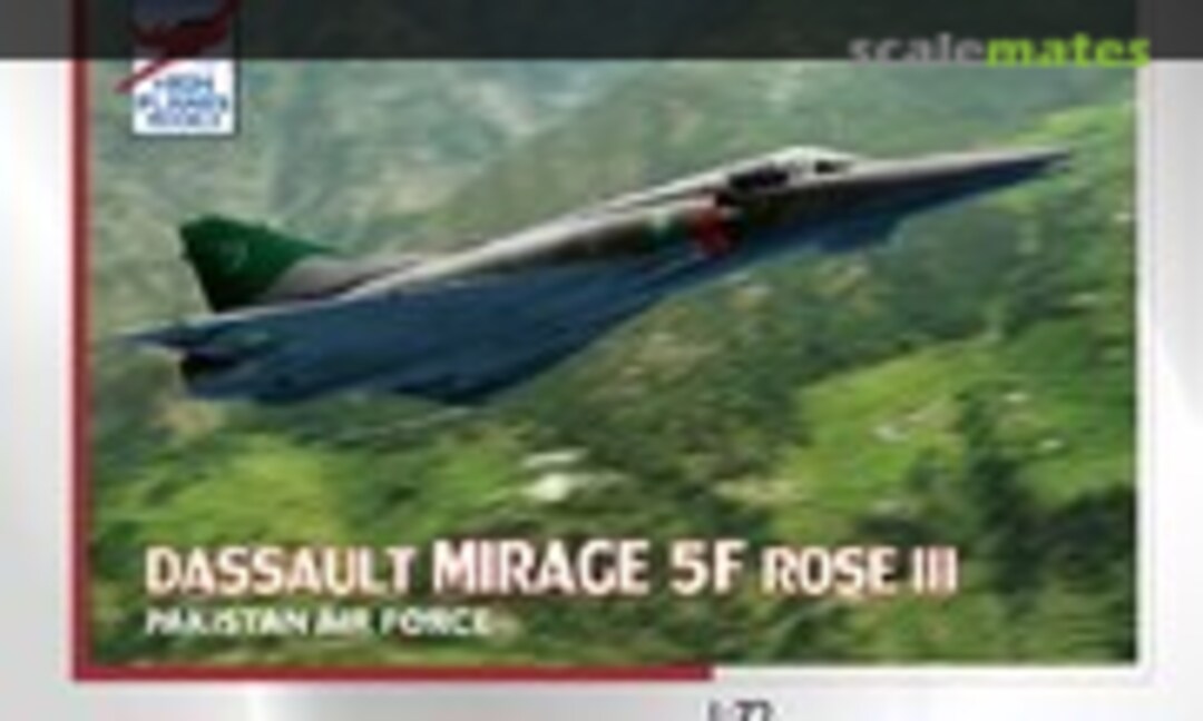 1:72 DASSAULT MIRAGE 5F ROSE III (High Planes Models 72114)