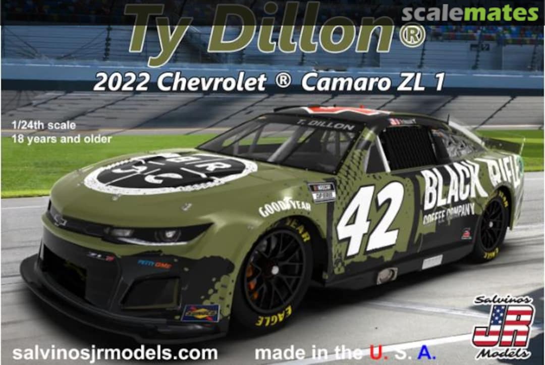 Boxart 2022 Chevrolet Camaro ZL1 PGC2022TDP Salvinos JR Models