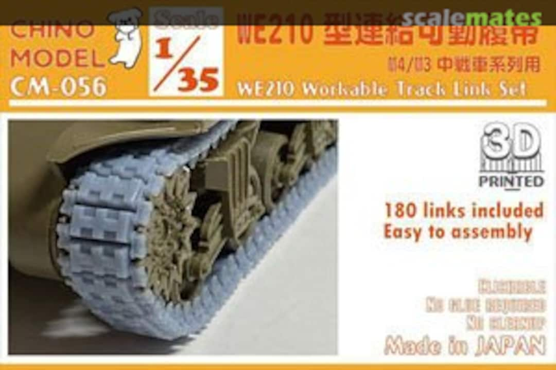 Boxart WE210 Workable Track Link Set CM-056 Chino Model