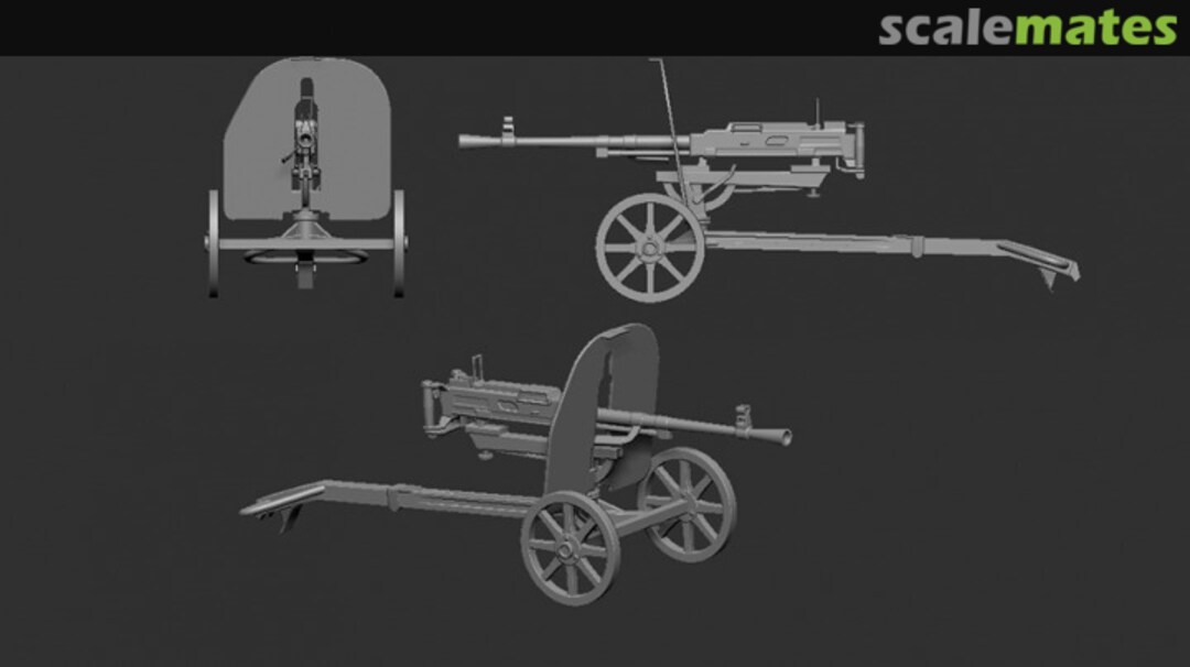 Boxart Goryunov SG-43 machine gun - kulomet Goryunov SG-43 200-A72004 ASK