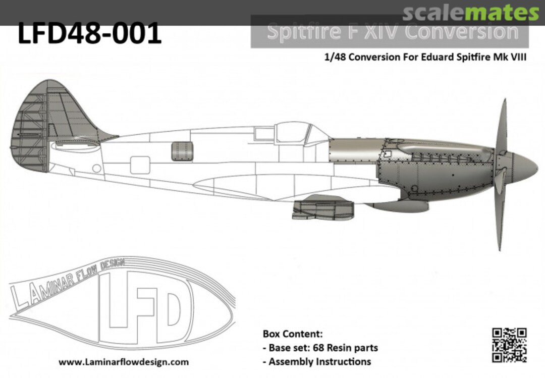 Boxart Spitfire XIV Conversion  LFD48-001 Laminar Flow Design