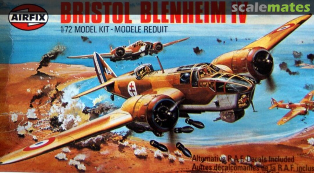 Boxart Bristol Blenheim IV 02027-1 Airfix