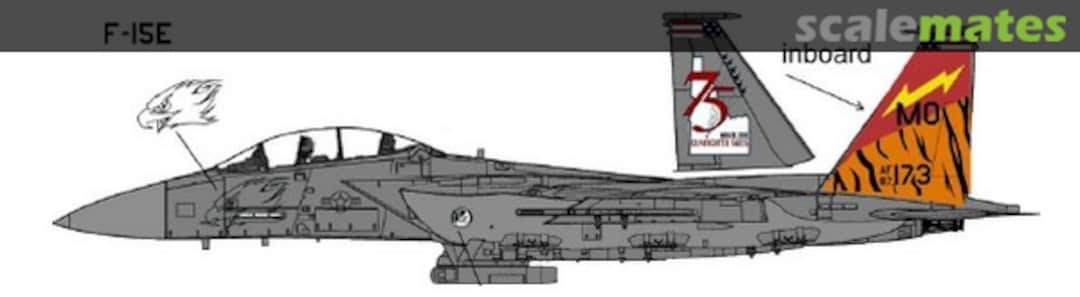 Boxart F-15E USAF Tigermeet Americas 2005 AIPD-64-48 Aircraft in Plastic