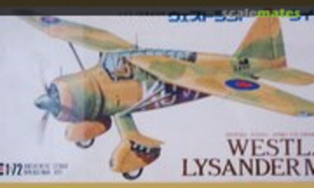 1:72 Westland Lysander Mk1/3 (Hasegawa Frog JS-042)